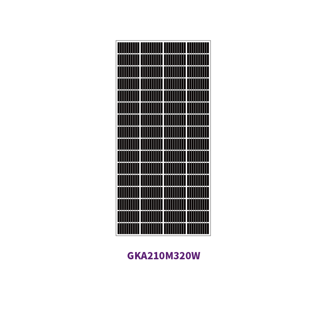 Солнечная панель MONO 210 мм, 36 ячеек, 360 Вт. 